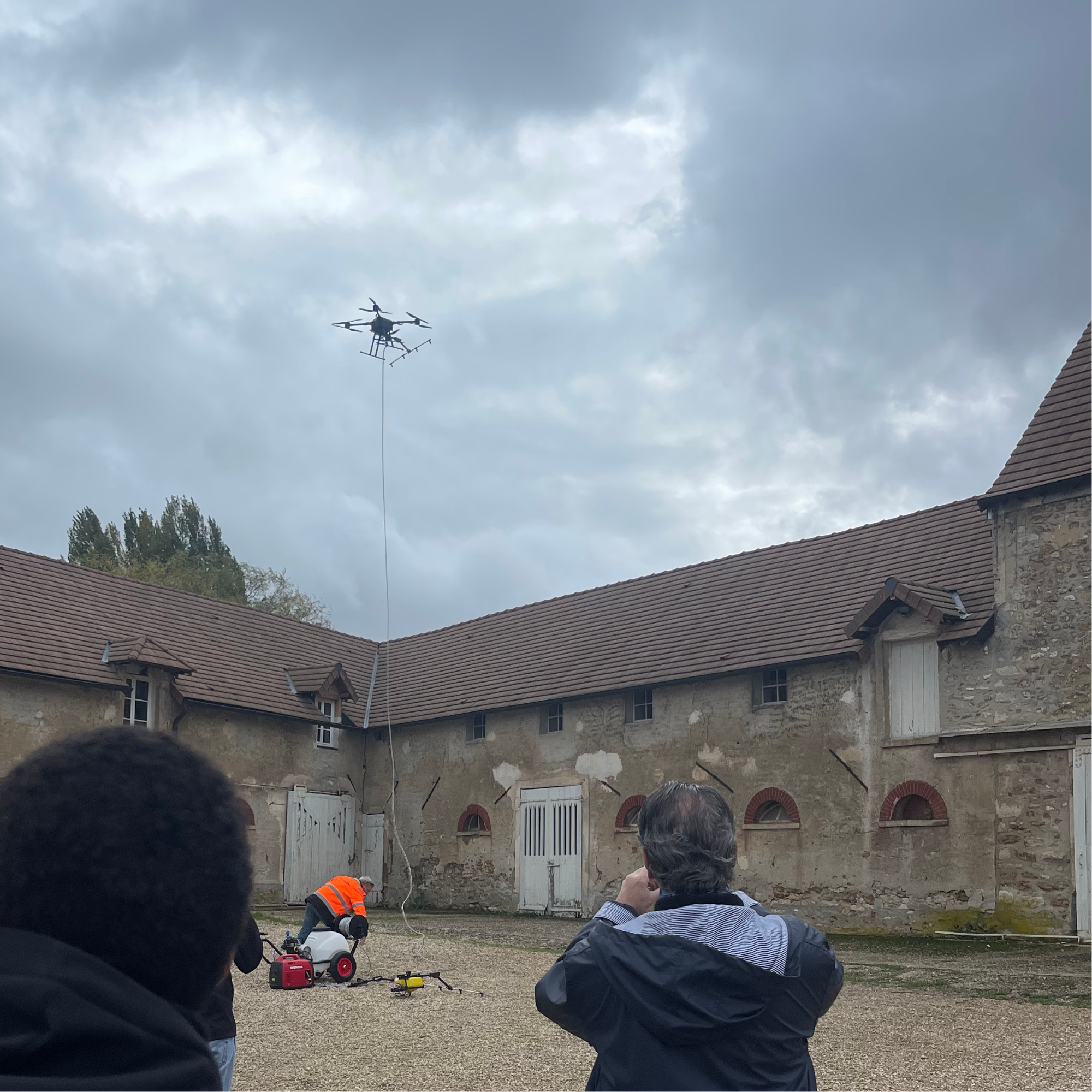 Formation pulvérisation par drone